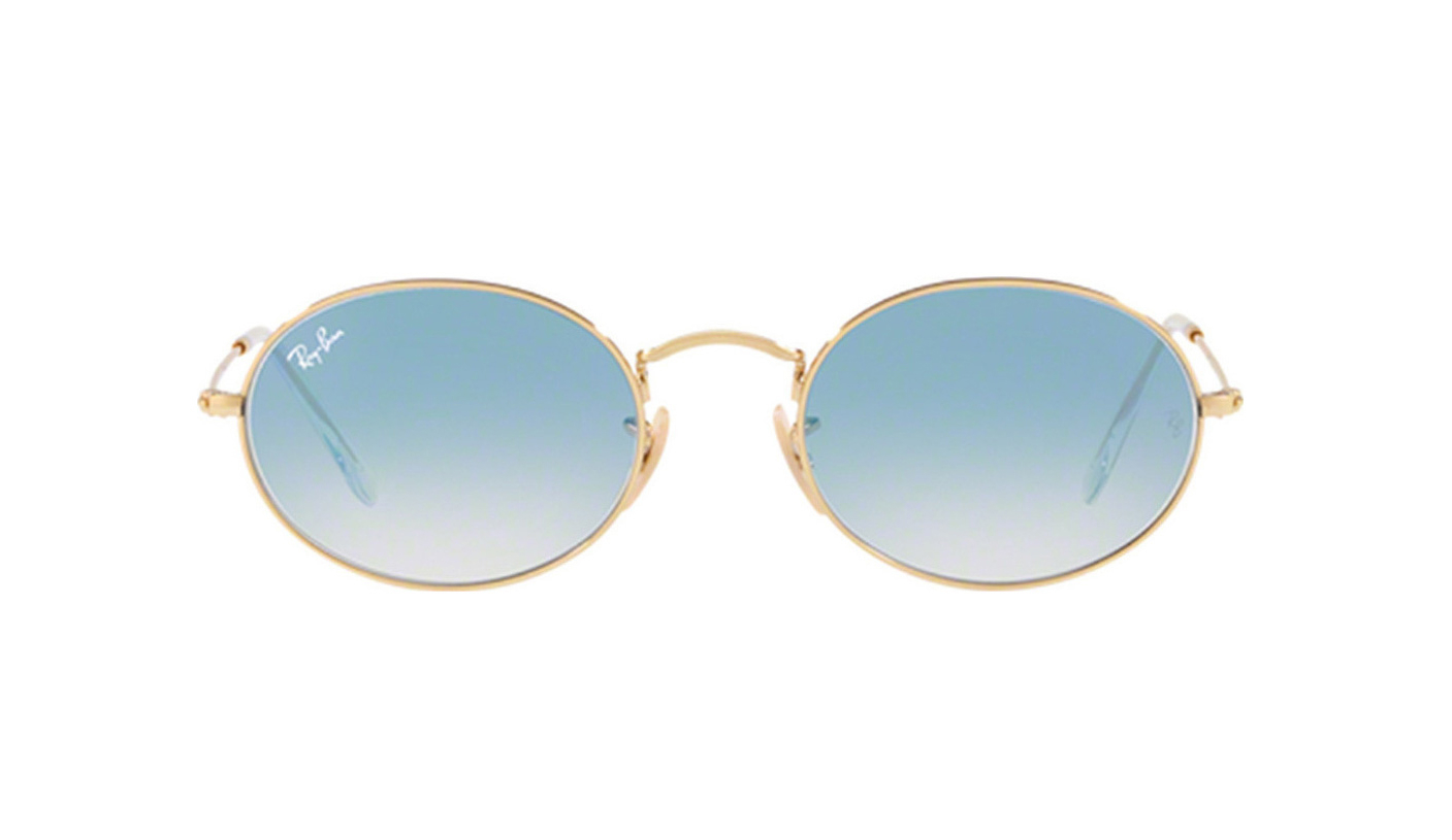 Ray ban hot sale oval lenses